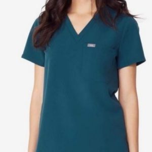 Figs Caribbean blue scrub set